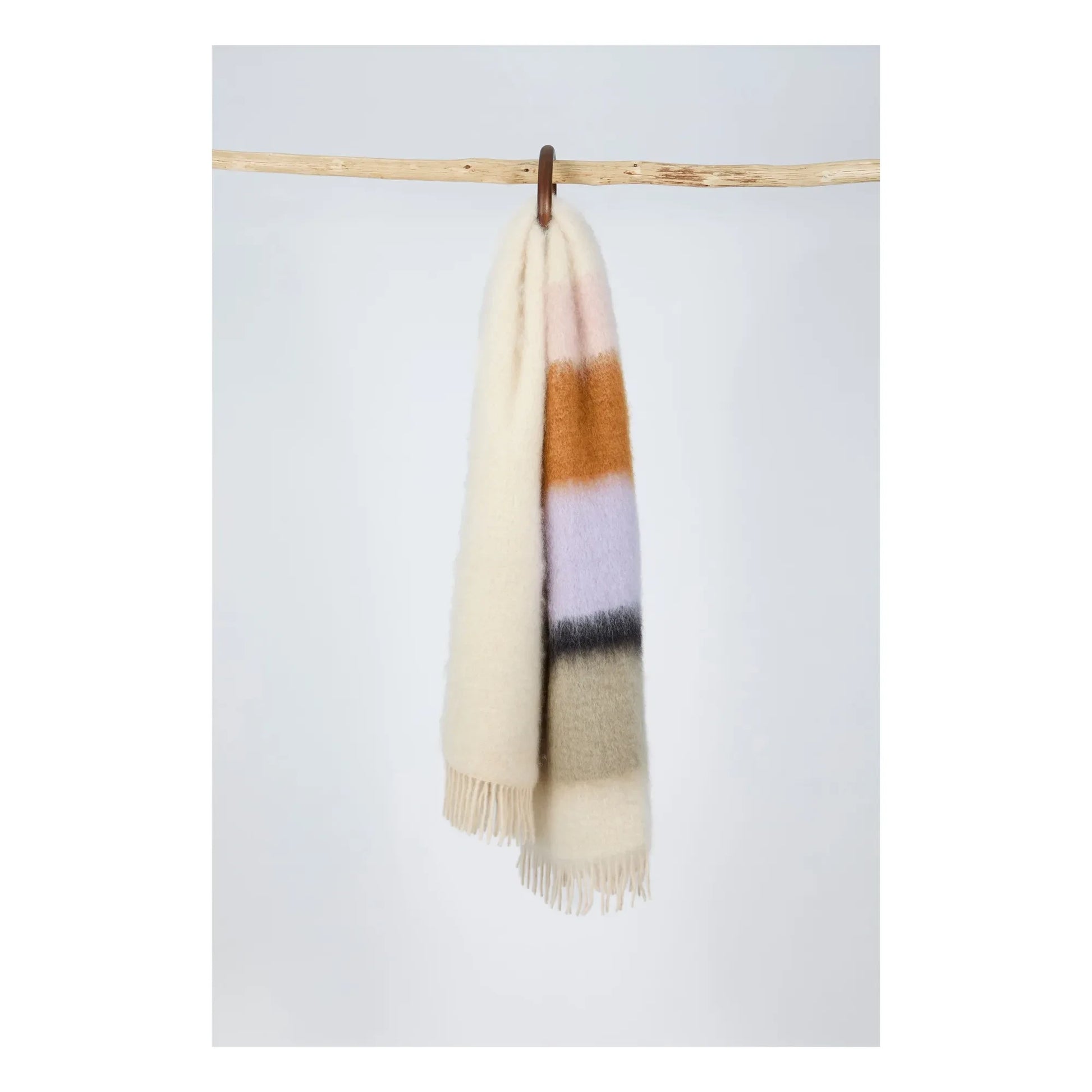 Mantas Ezcaray - Serenity mohair throw | Lilac