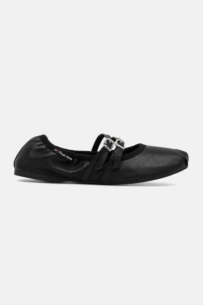 Кожени балеринки Tommy Jeans BALLERINA