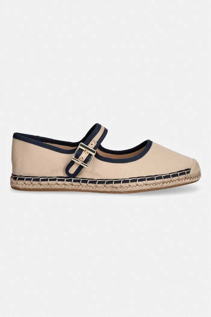 Tommy Hilfiger Kadın BUCKLE MARYJANE ESPADRILLE Espadril