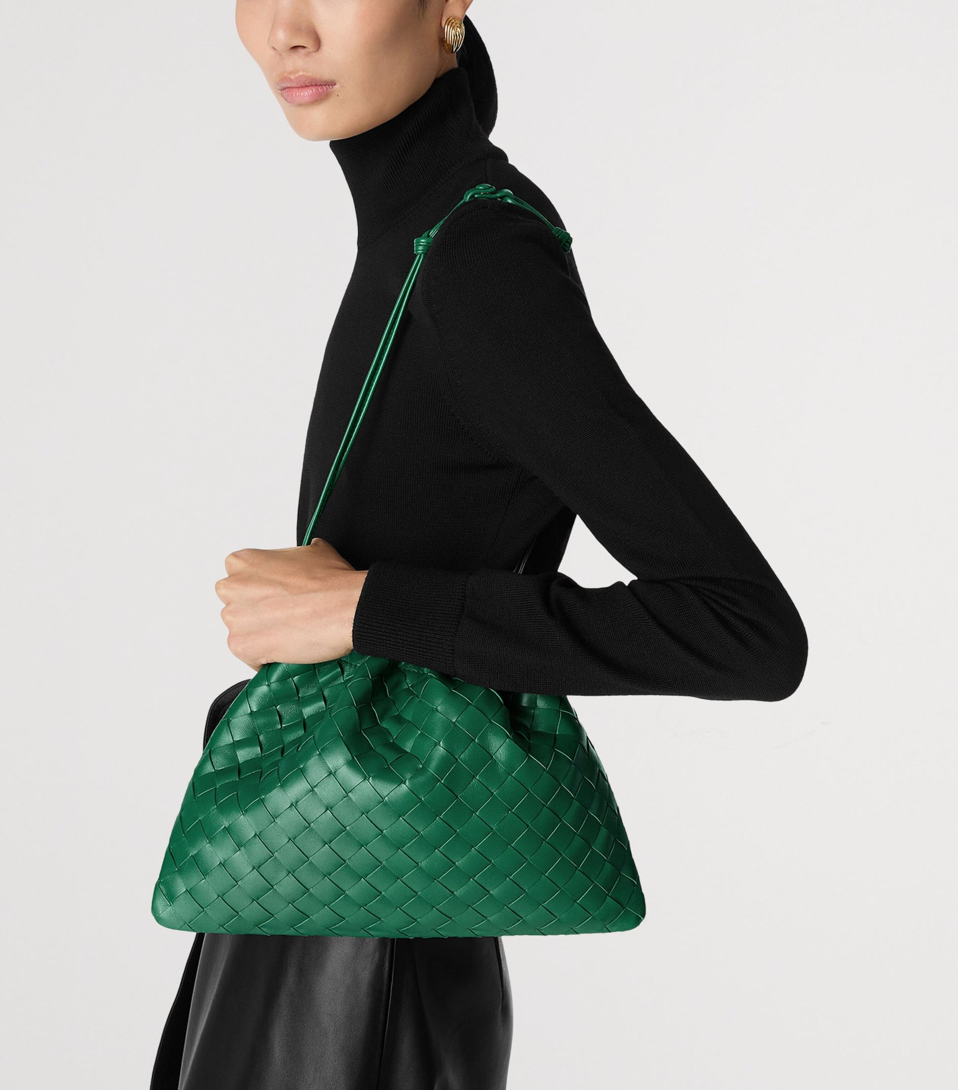 Leather Dustbag Shoulder Bag