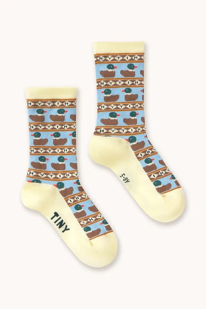 Çocuk çorapları TINY DUCKS MEDIUM SOCKS