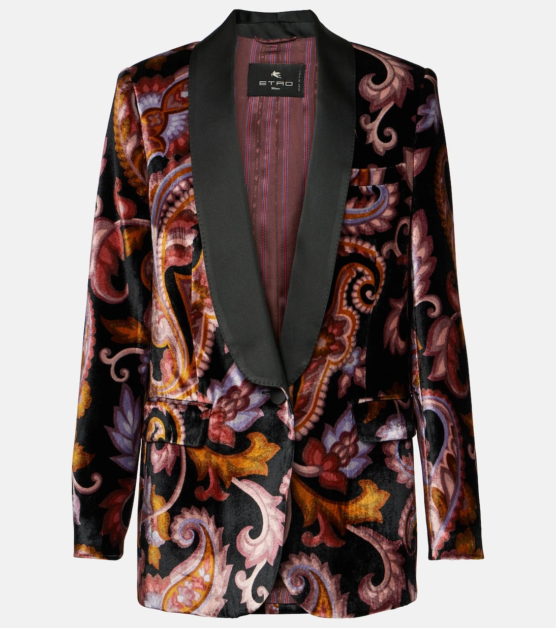 Etro - Paisley velvet blazer
