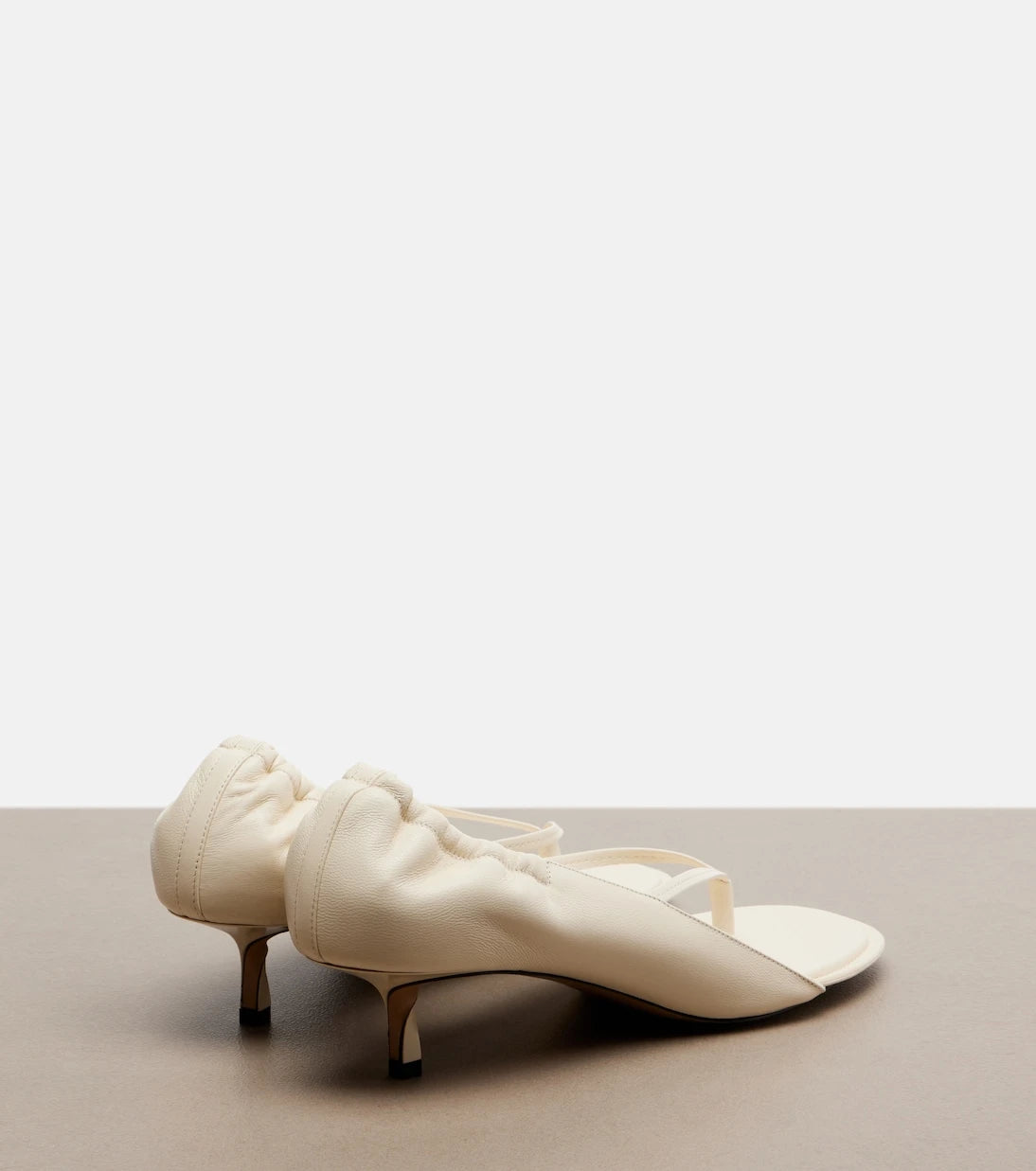 Jacquemus - Leather thong sandals