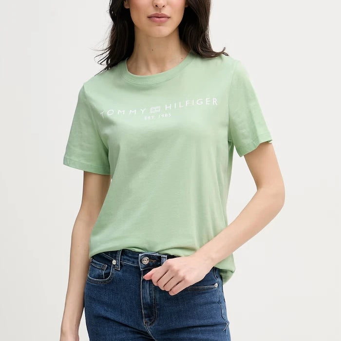 Tommy Hilfiger тениска дамска от памук