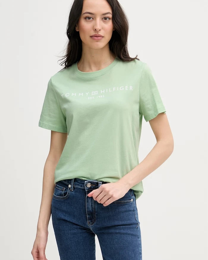 Tommy Hilfiger pamuklu kadın tişört