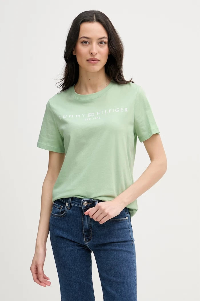 Tommy Hilfiger тениска дамска от памук