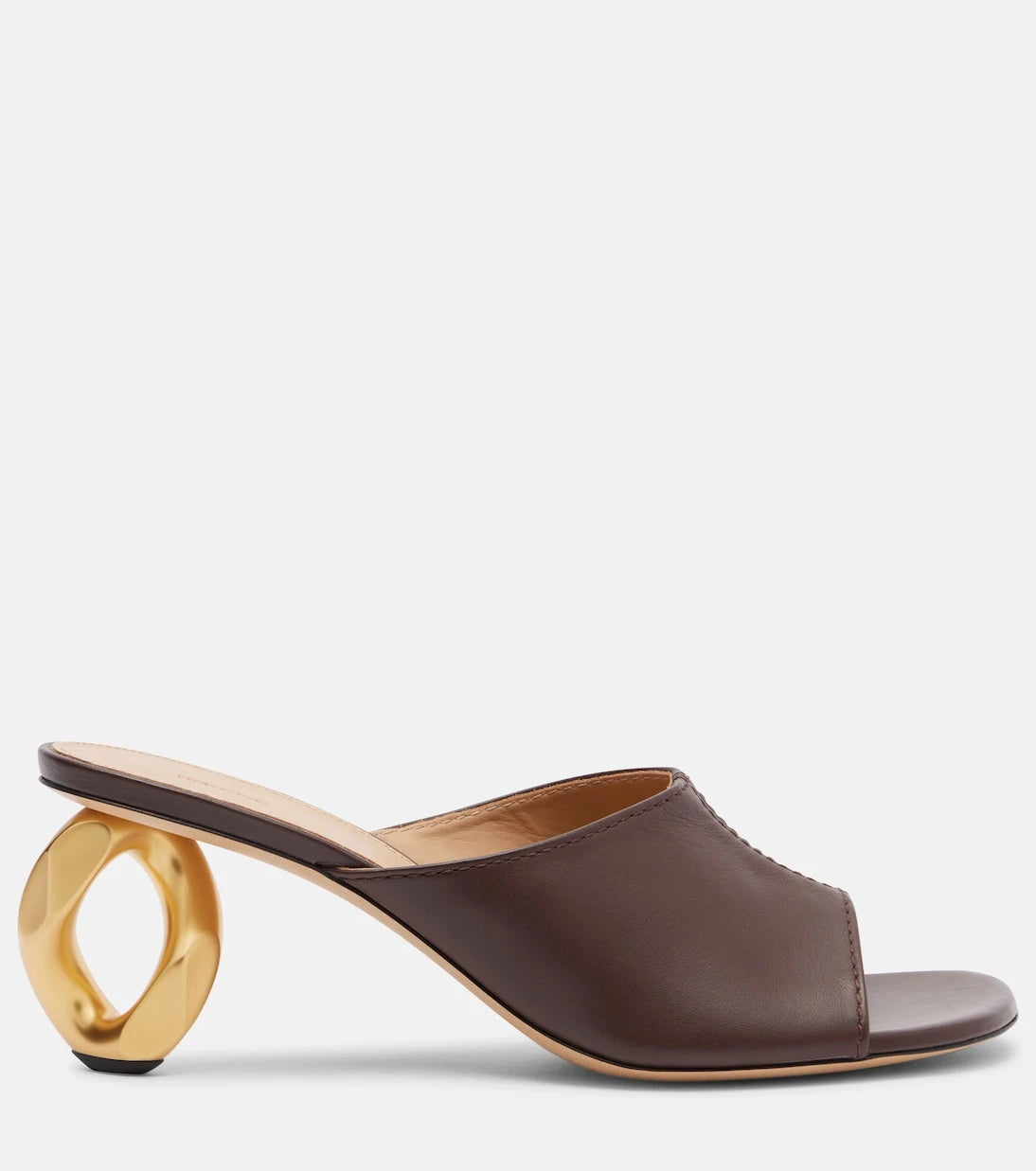 JW Anderson - Stitch leather mules
