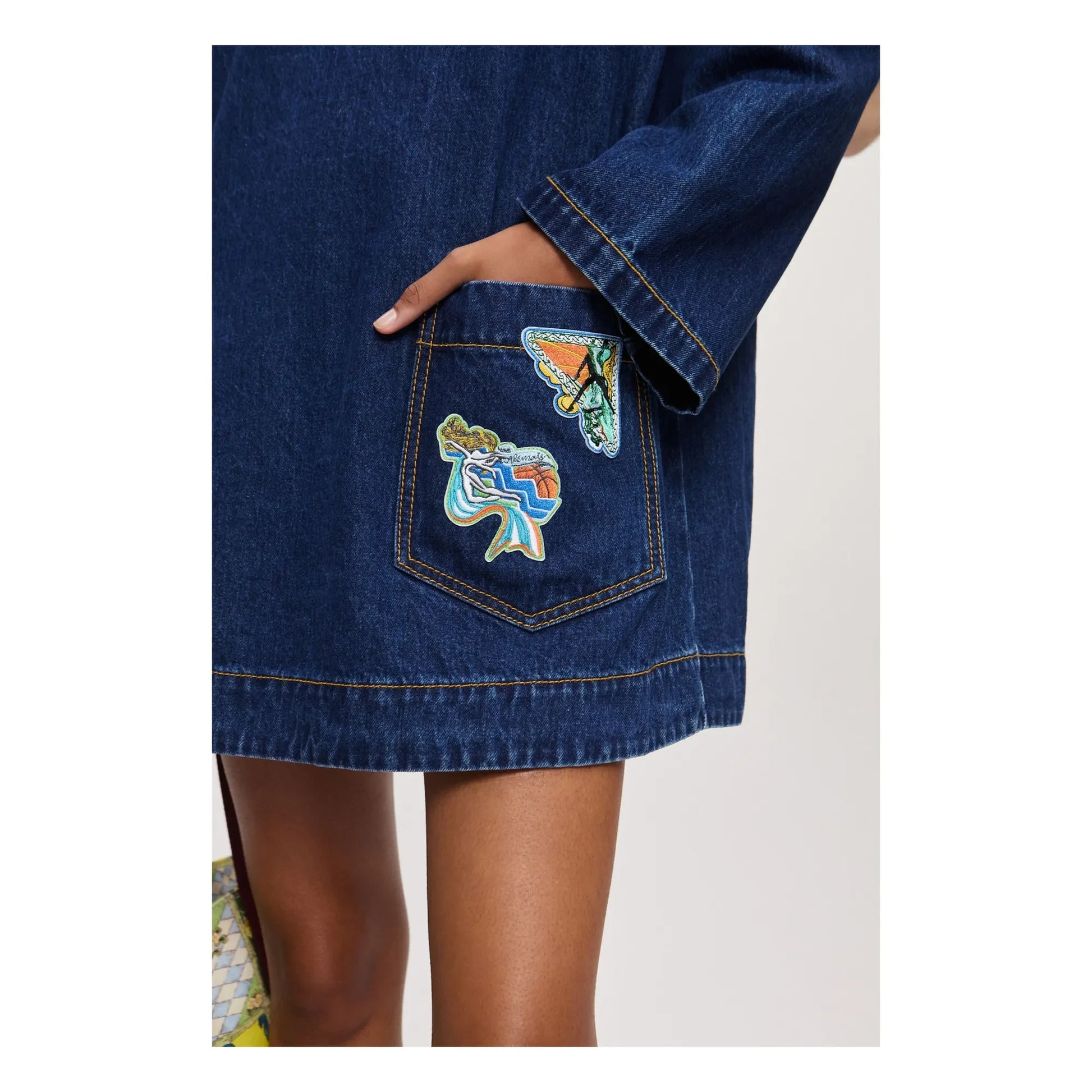 Alémais - Speedy Denim Dress | Indigo