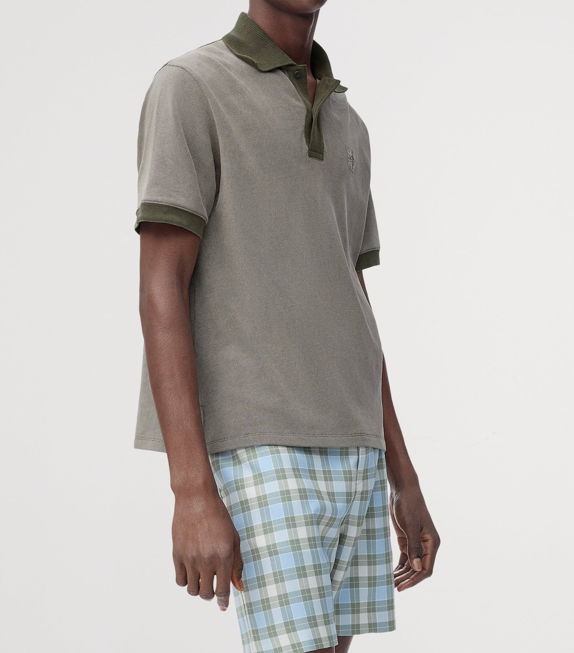 Cotton Anagram Polo Shirt