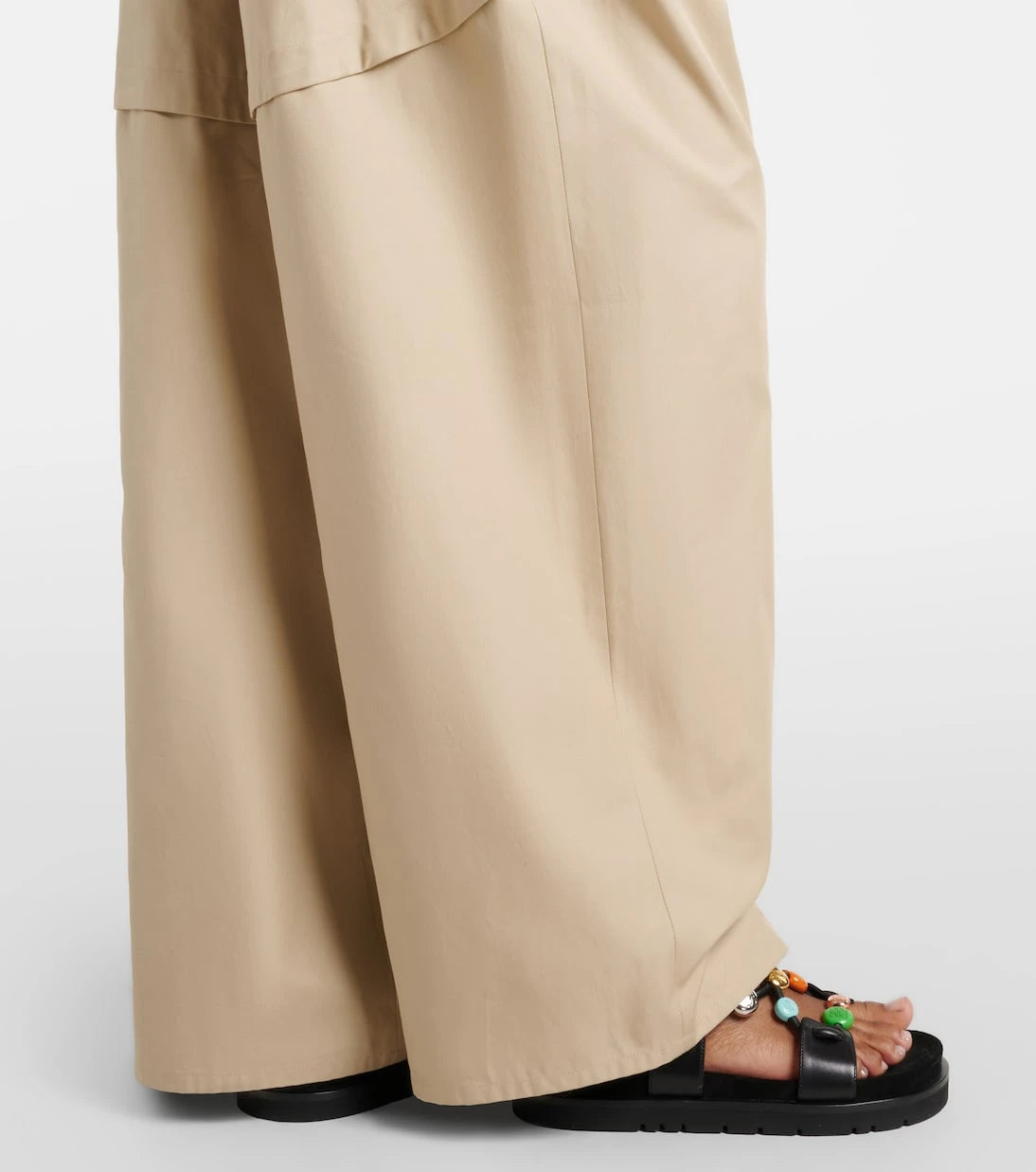 Loewe - Paula's Ibiza cotton wide-leg pants