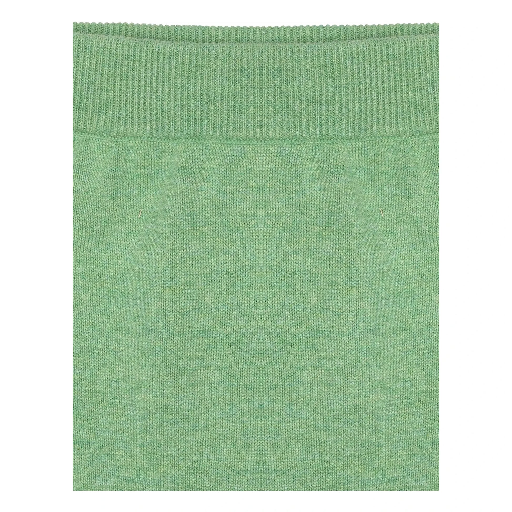 FUB - Chiné Organic Cotton Knit Shorts | Green