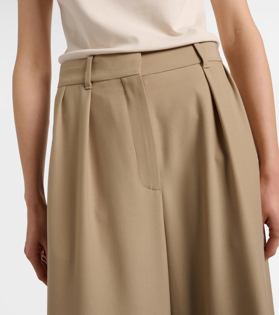 Loewe - Wool wide-leg pants