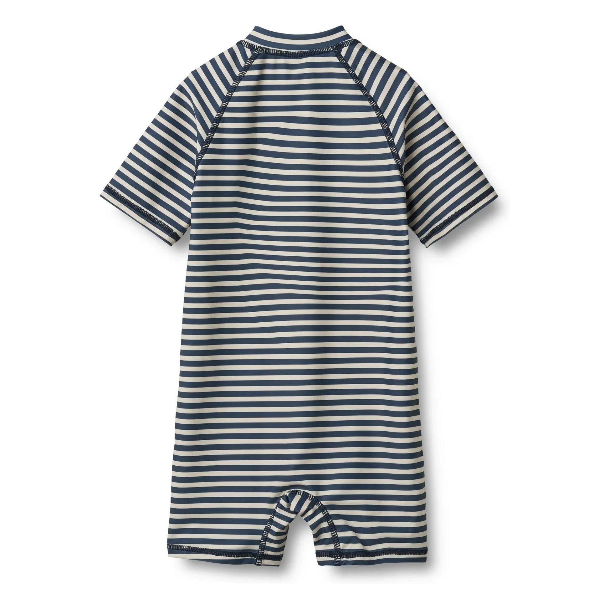 Wheat - Bathing Suit Cas Rayée Recycled Fibers | Dark Blue