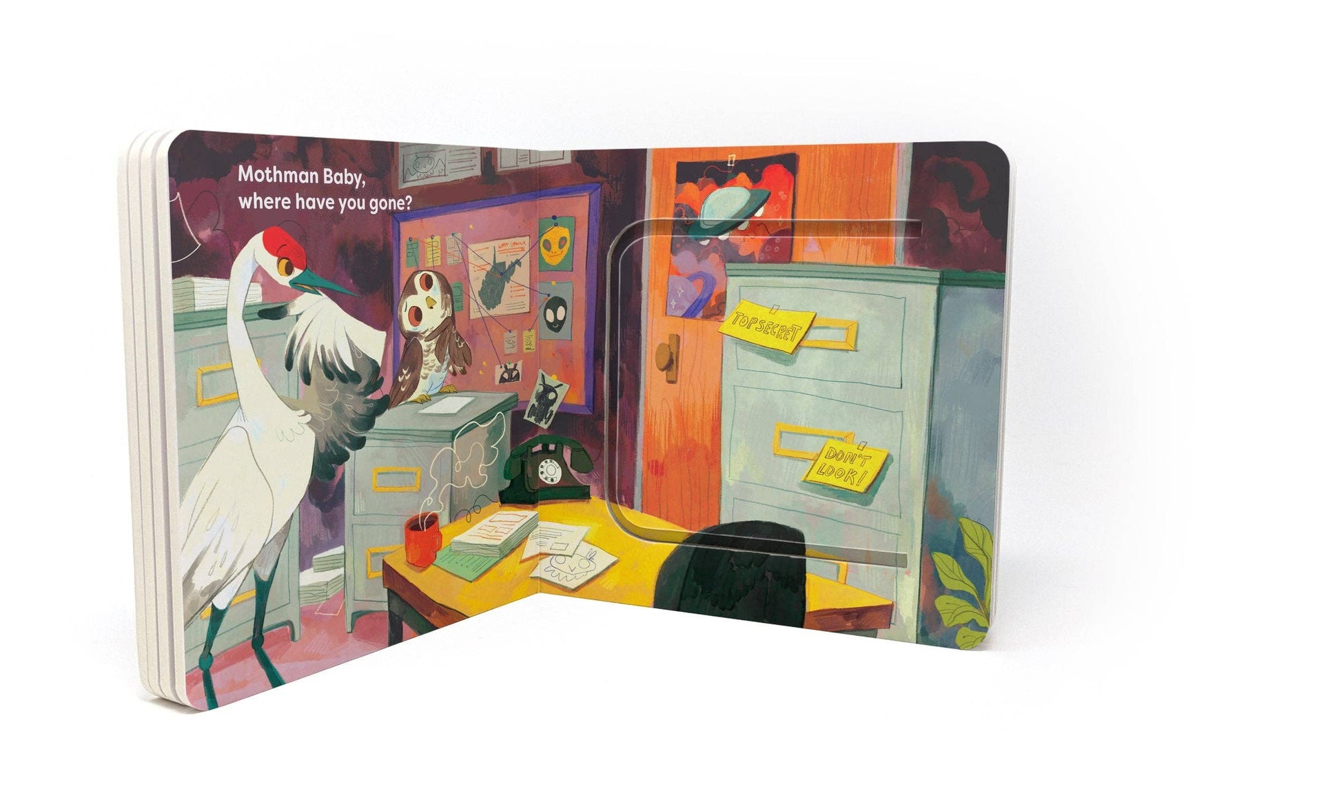 Hazy Dell Press - Mothman Baby!: A Hazy Dell Flap Book