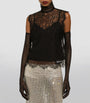 Dolce & Gabbana Multi Lace Sleeveless Blouse