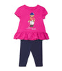 Ralph Lauren Kids Polo Bear Top and Leggings Set (3-24 Months)