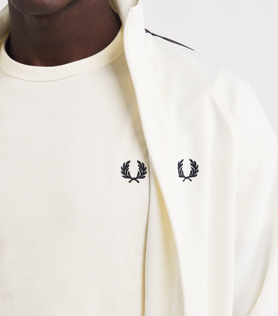 Fred Perry Cotton Contrast-Tape Ringer T-Shirt