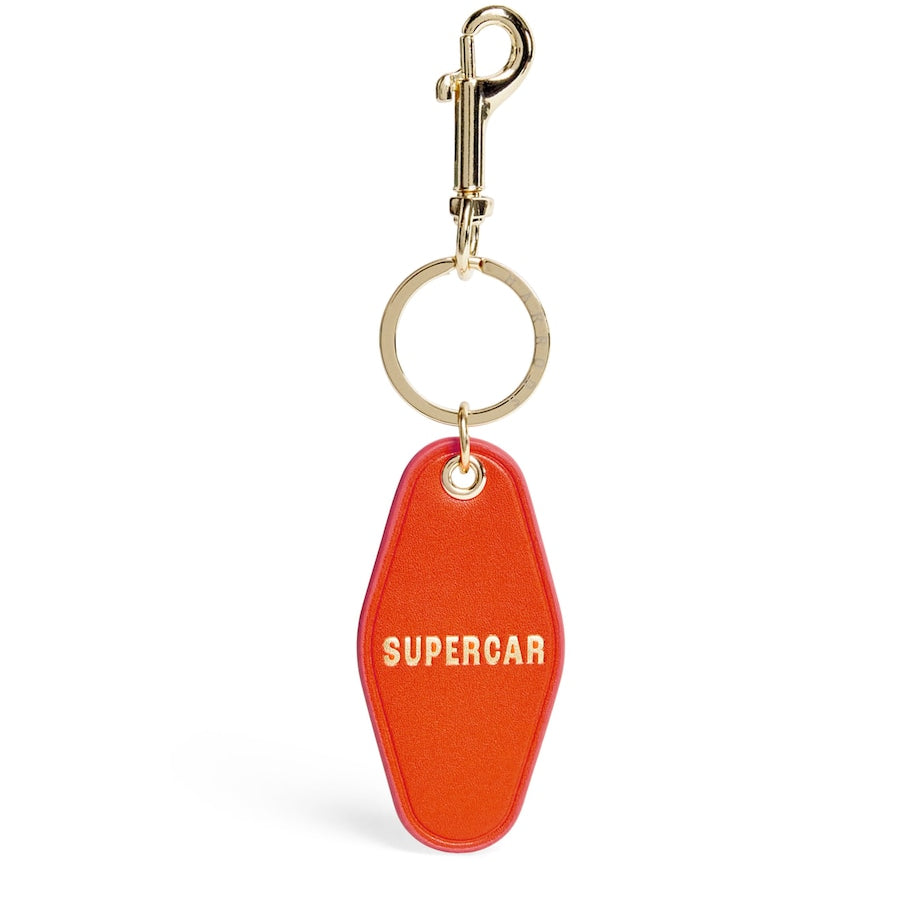 Leather Supercar Keyring