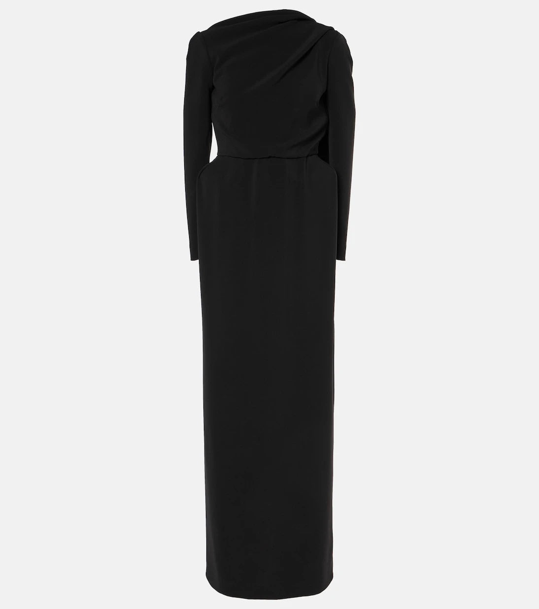 Balenciaga - فستان كريب بكاب