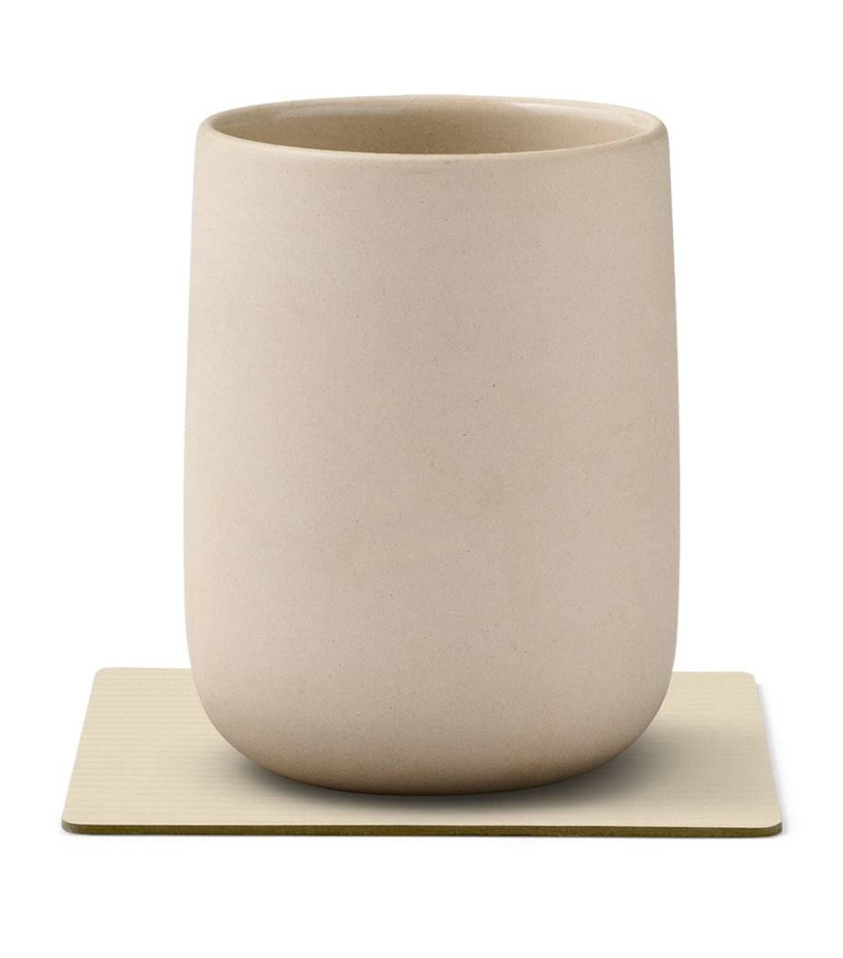 Square Corduroy Coasters (Set of 4)