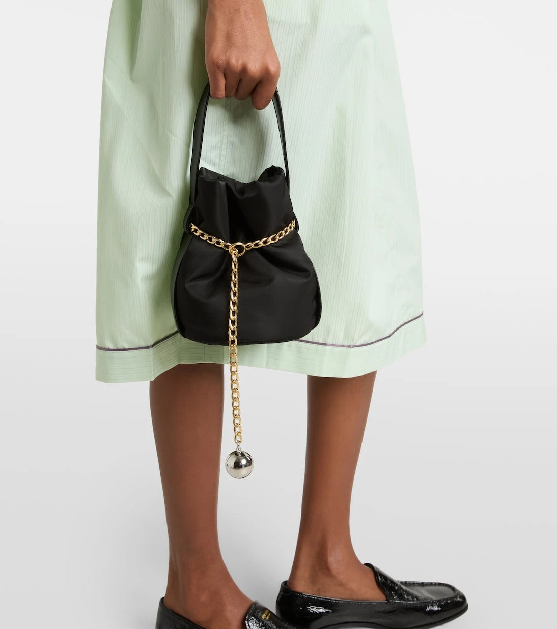 Prada - Prada Petit Sac Noir Mini bucket bag