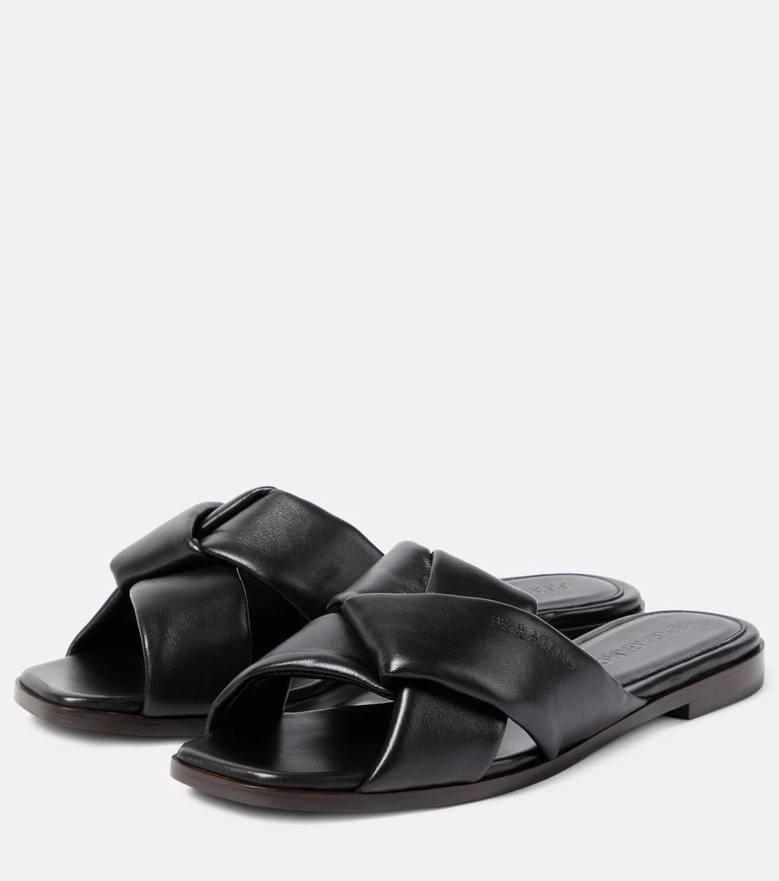 Ferragamo - Leather slides