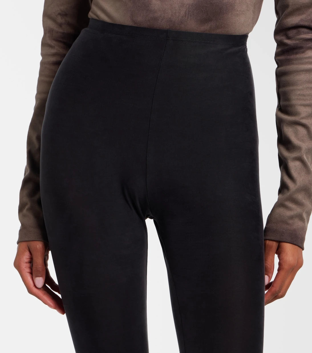 Maison Margiela - High-rise tights