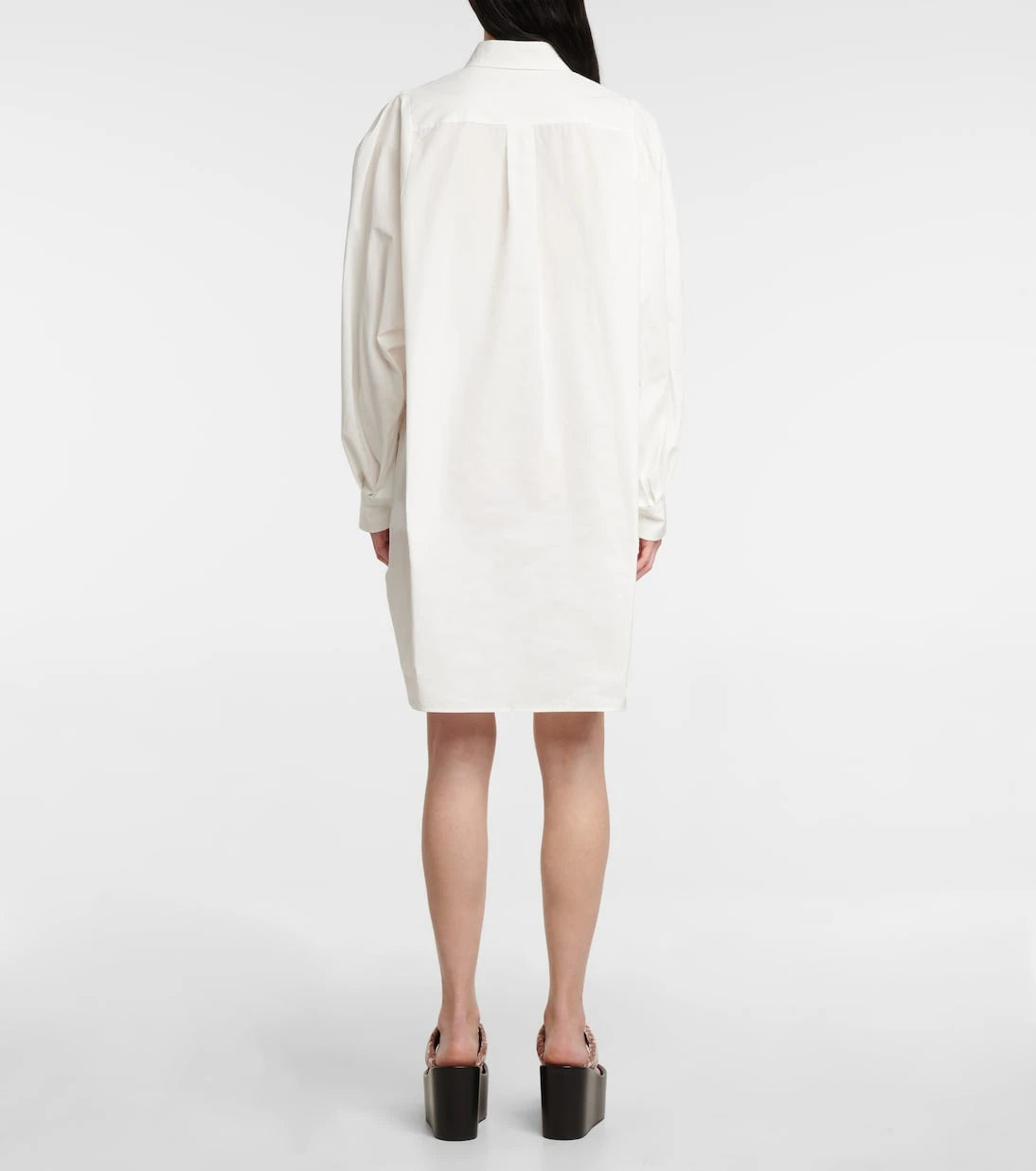 Dries Van Noten - Taffeta shirt dress