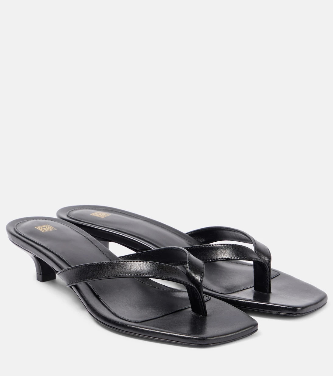 Toteme - Leather thong sandals