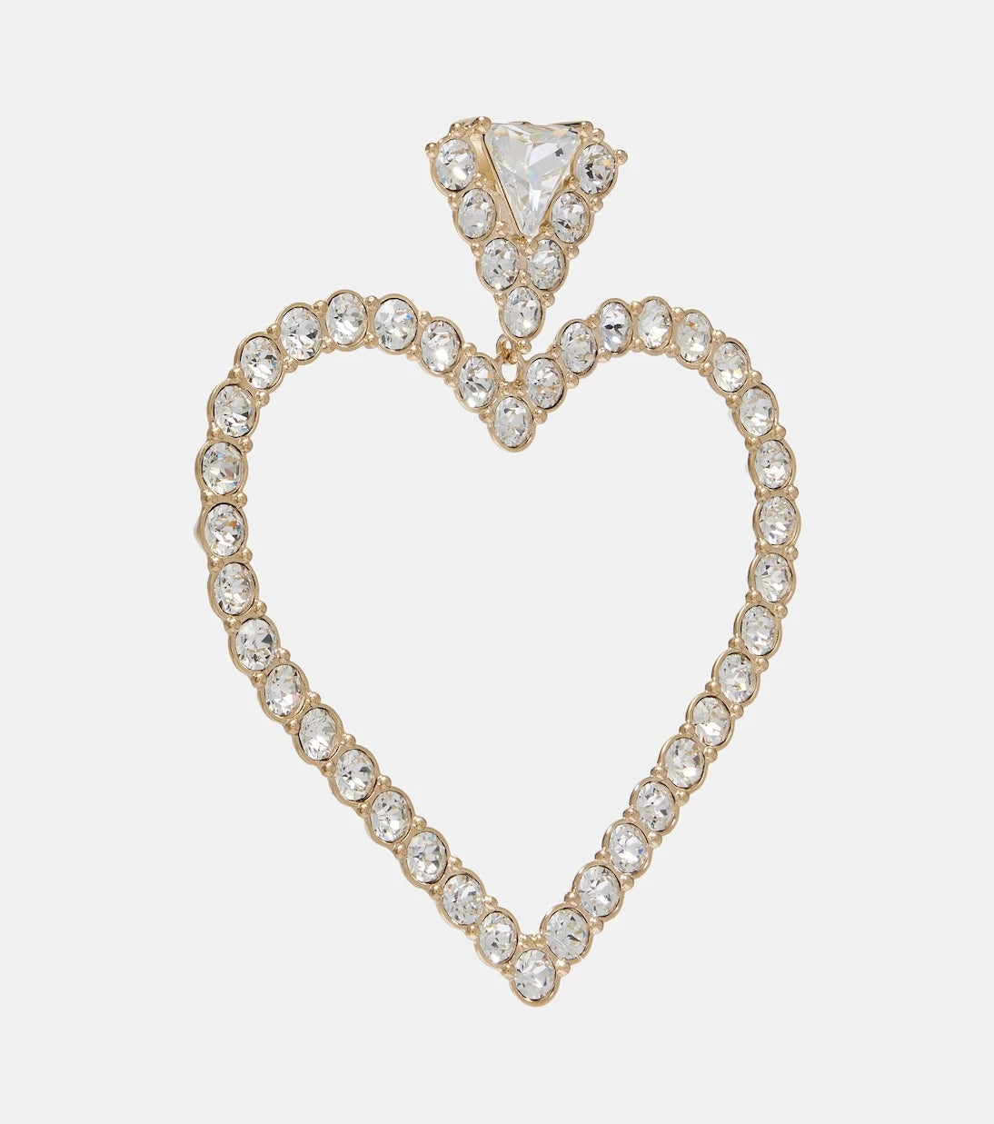 Valentino - Cœur Royal embellished earrings