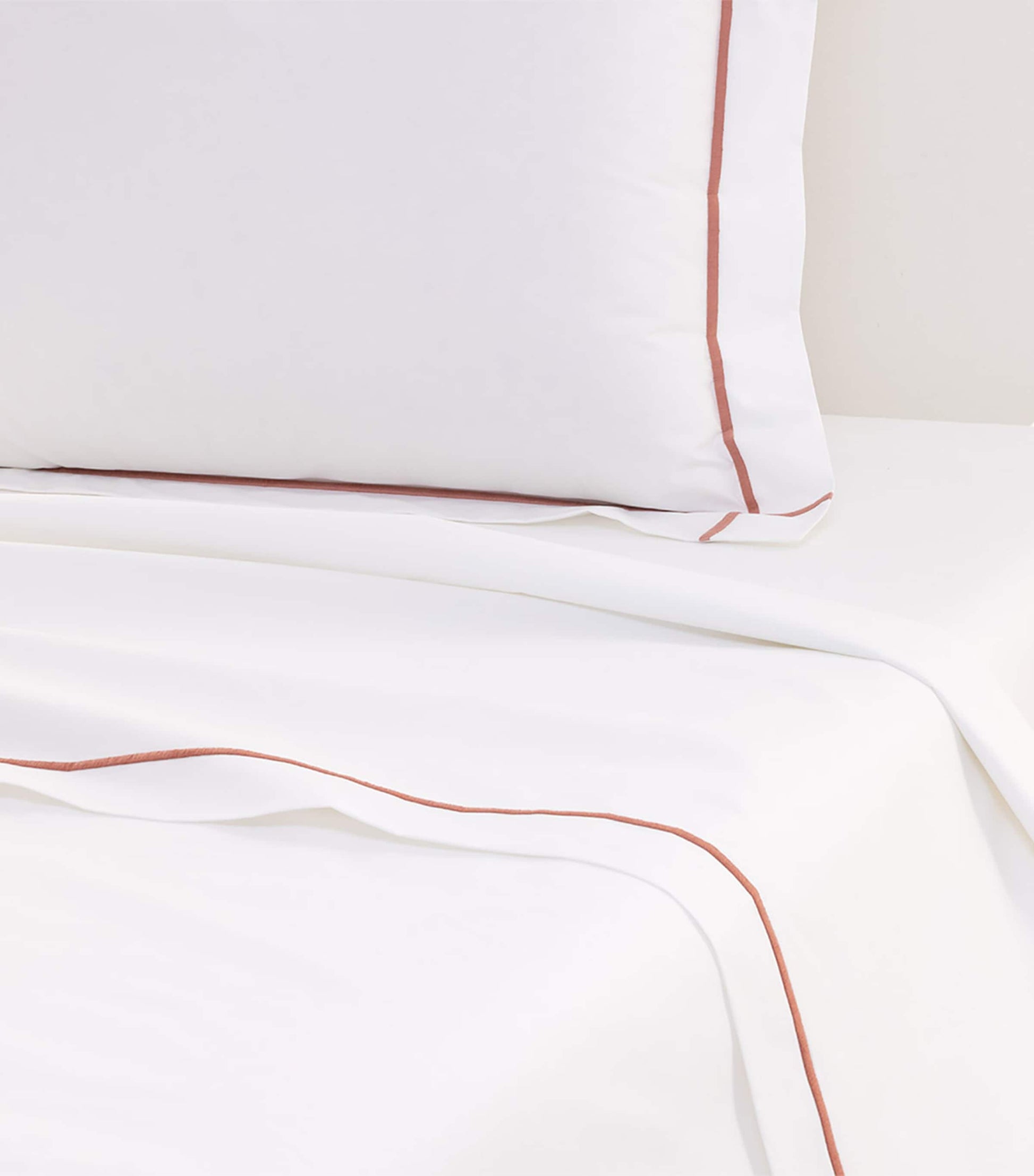 Athena Santal Double Flat Sheet (240cm x 295cm)