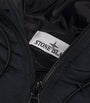 Black Ripstop Down Puffer Jacket