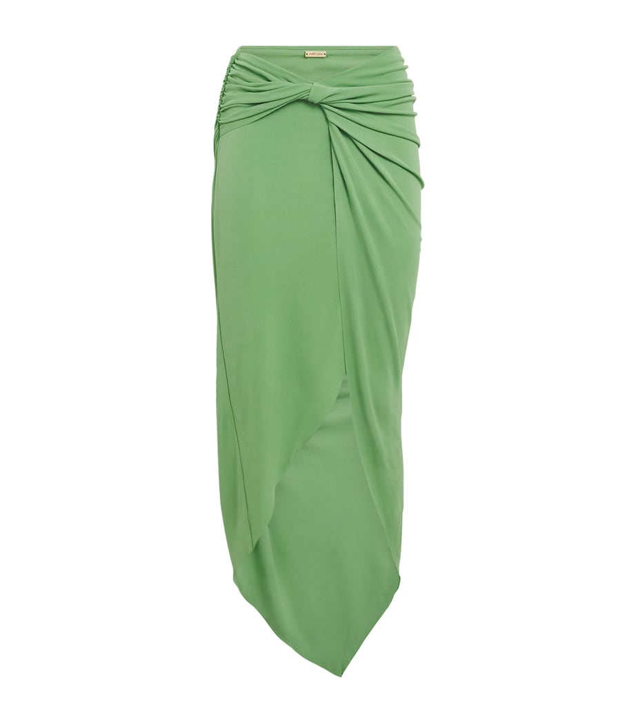 Green Aeris Maxi Skirt