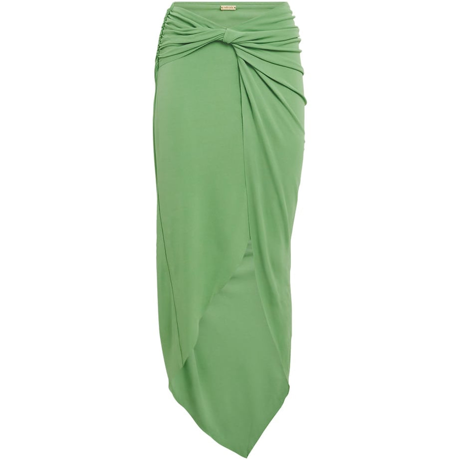 Green Aeris Maxi Skirt
