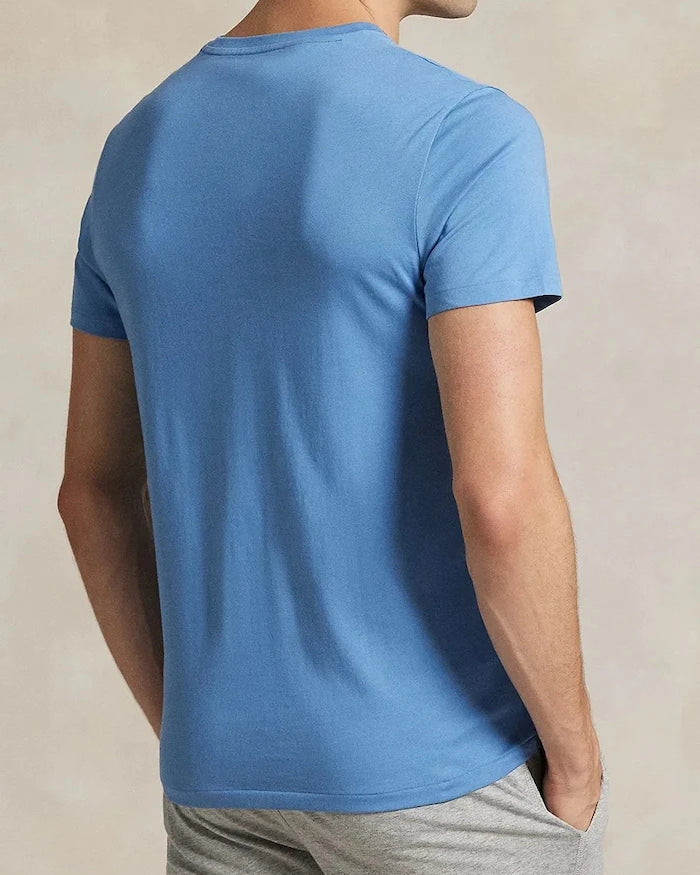 Kısa Kollu Pamuklu Pijama Üstü Polo Ralph Lauren