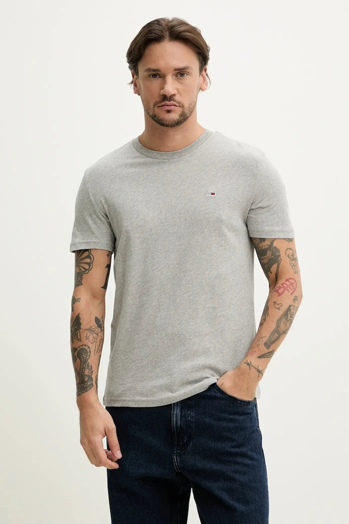 Tommy Jeans basic erkek pamuklu tişört 2'li