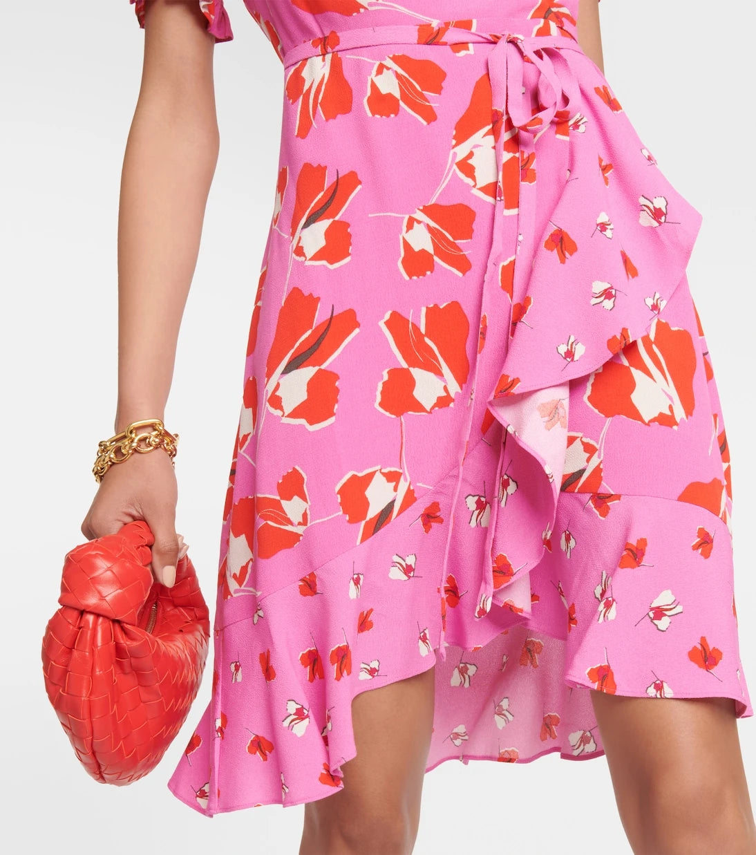 Diane von Furstenberg - Emilia printed wrap minidress