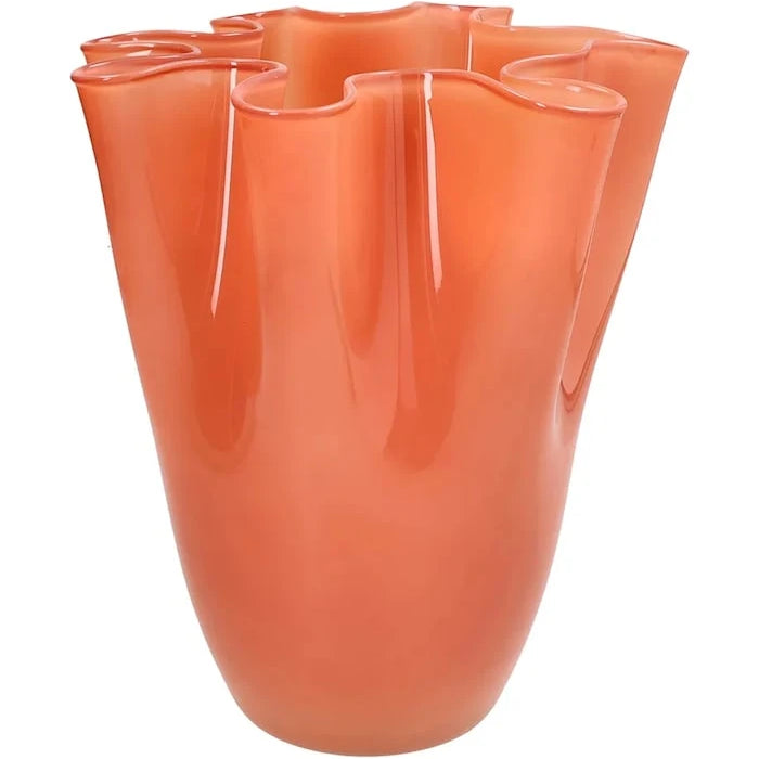Tognana Renkli Cam Dekoratif Vazo 26 cm