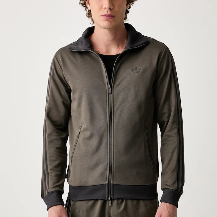adidas Originals fermuarlı erkek pamuklu sweatshirt Beckenbauer