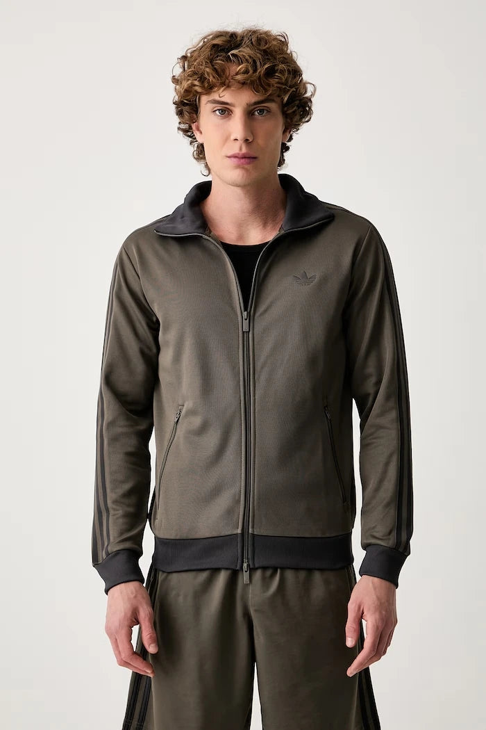 adidas Originals fermuarlı erkek pamuklu sweatshirt Beckenbauer