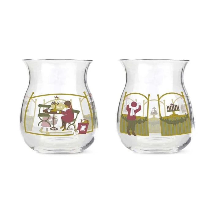 Декоративен свещник Holmegaard Christmas Tea Light (2 броя)