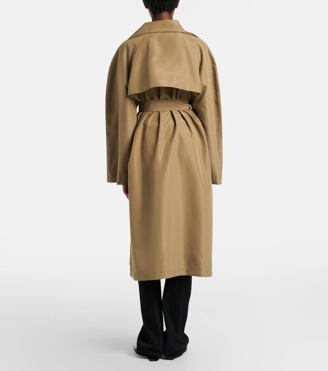 The Row - Amapola silk trench coat
