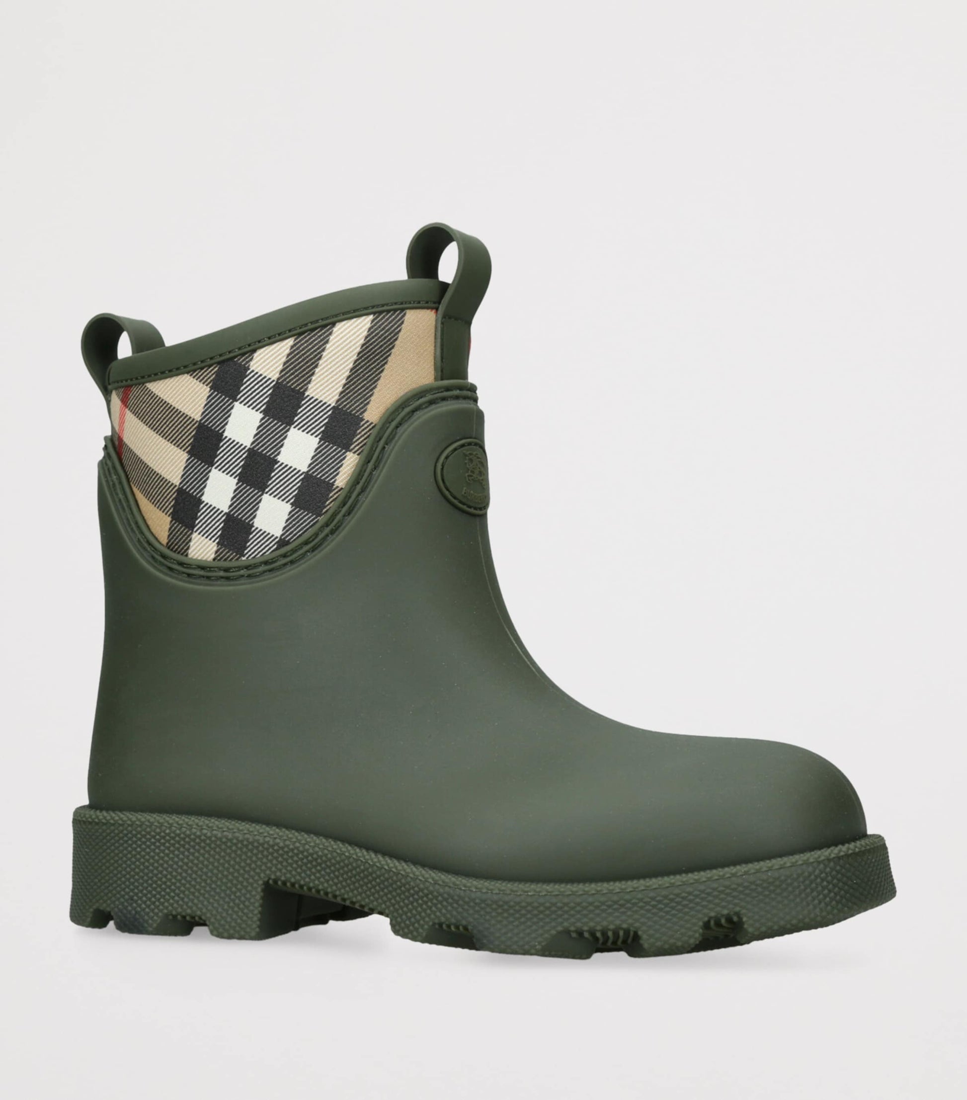 Burberry Green Low Marsh Boots
