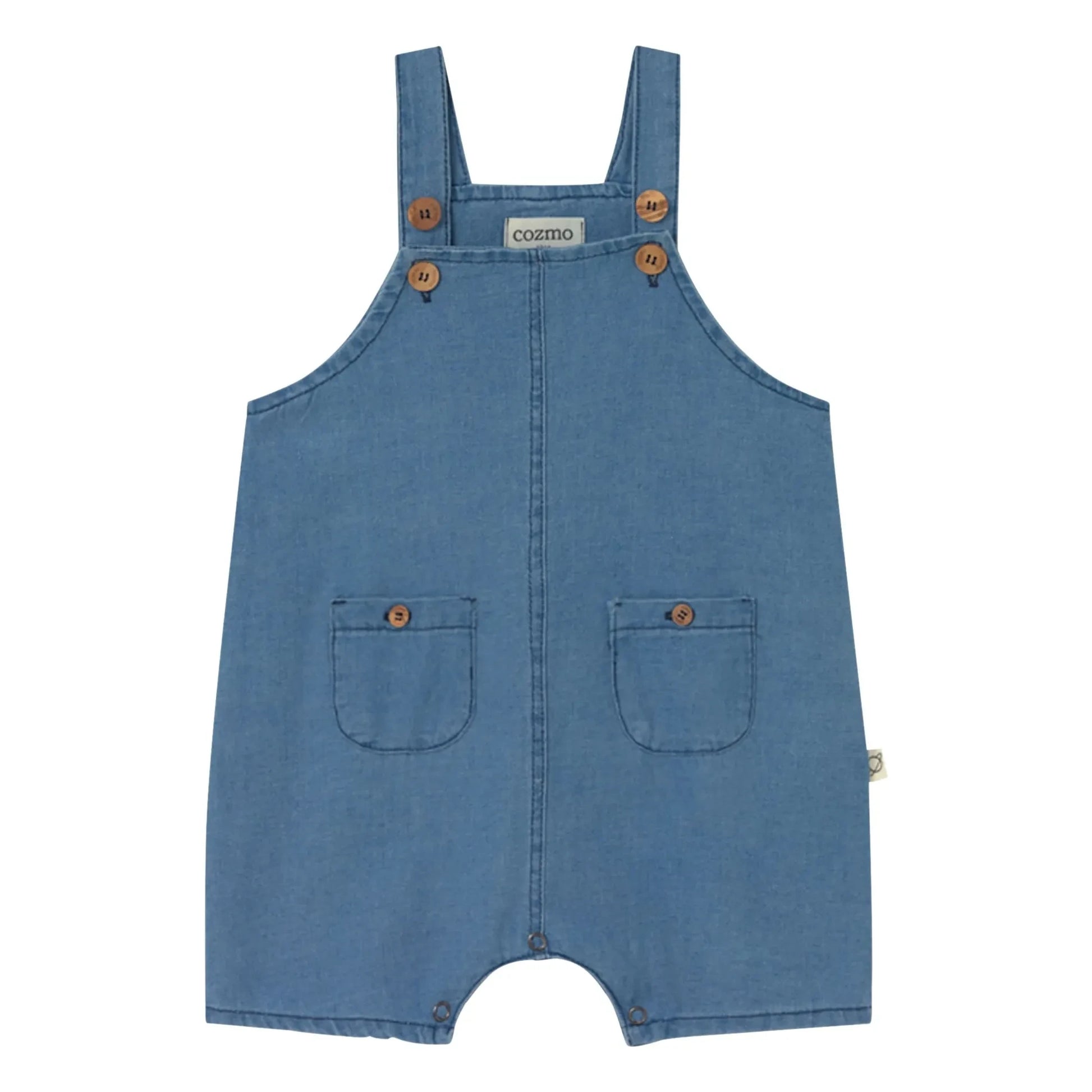 Cozmo - Sage Denim Dungarees | Blue