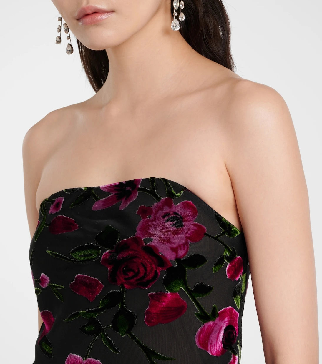Rodarte - Velvet devoré gown