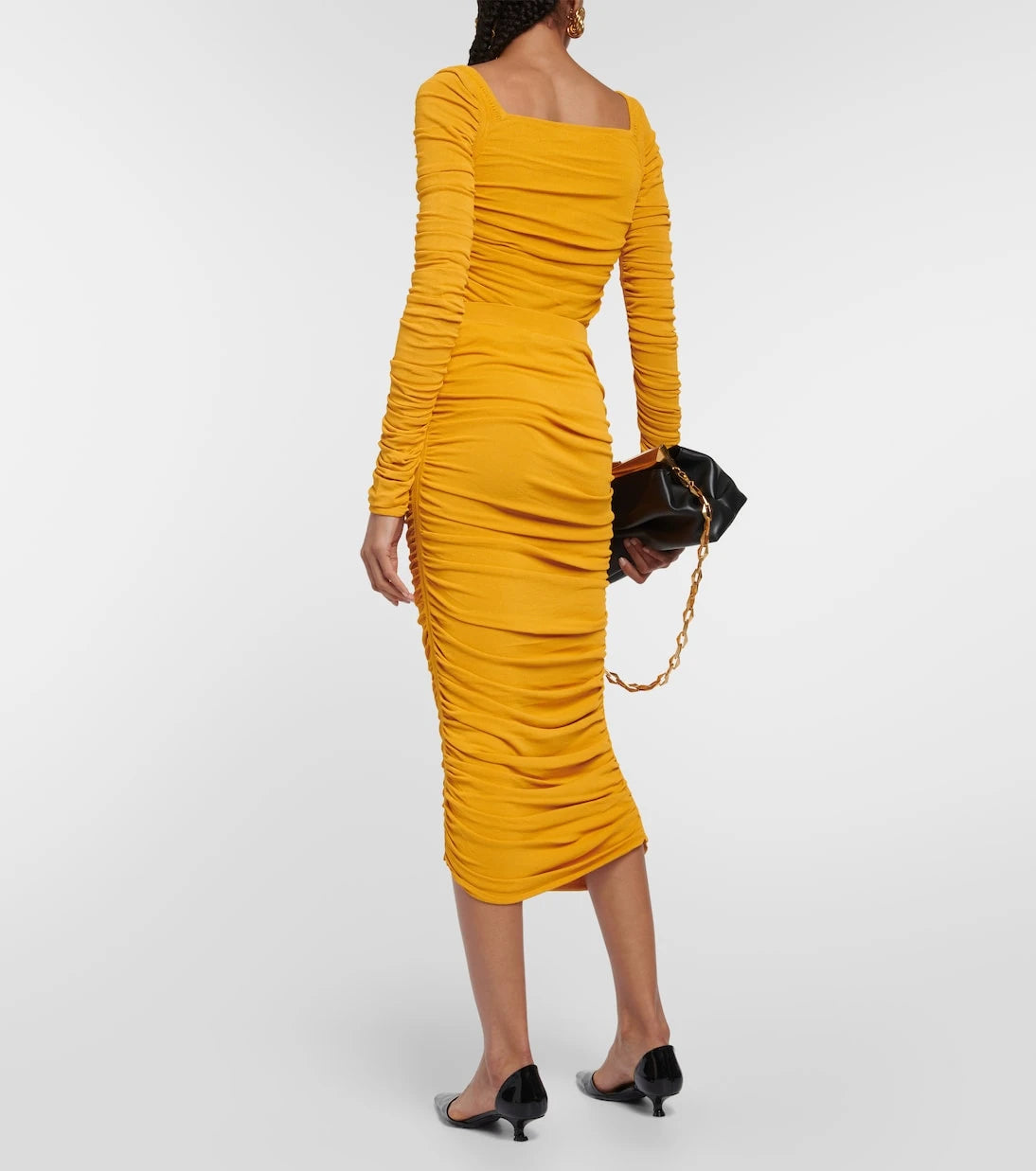 Altuzarra - Chukwu ruched jersey midi skirt