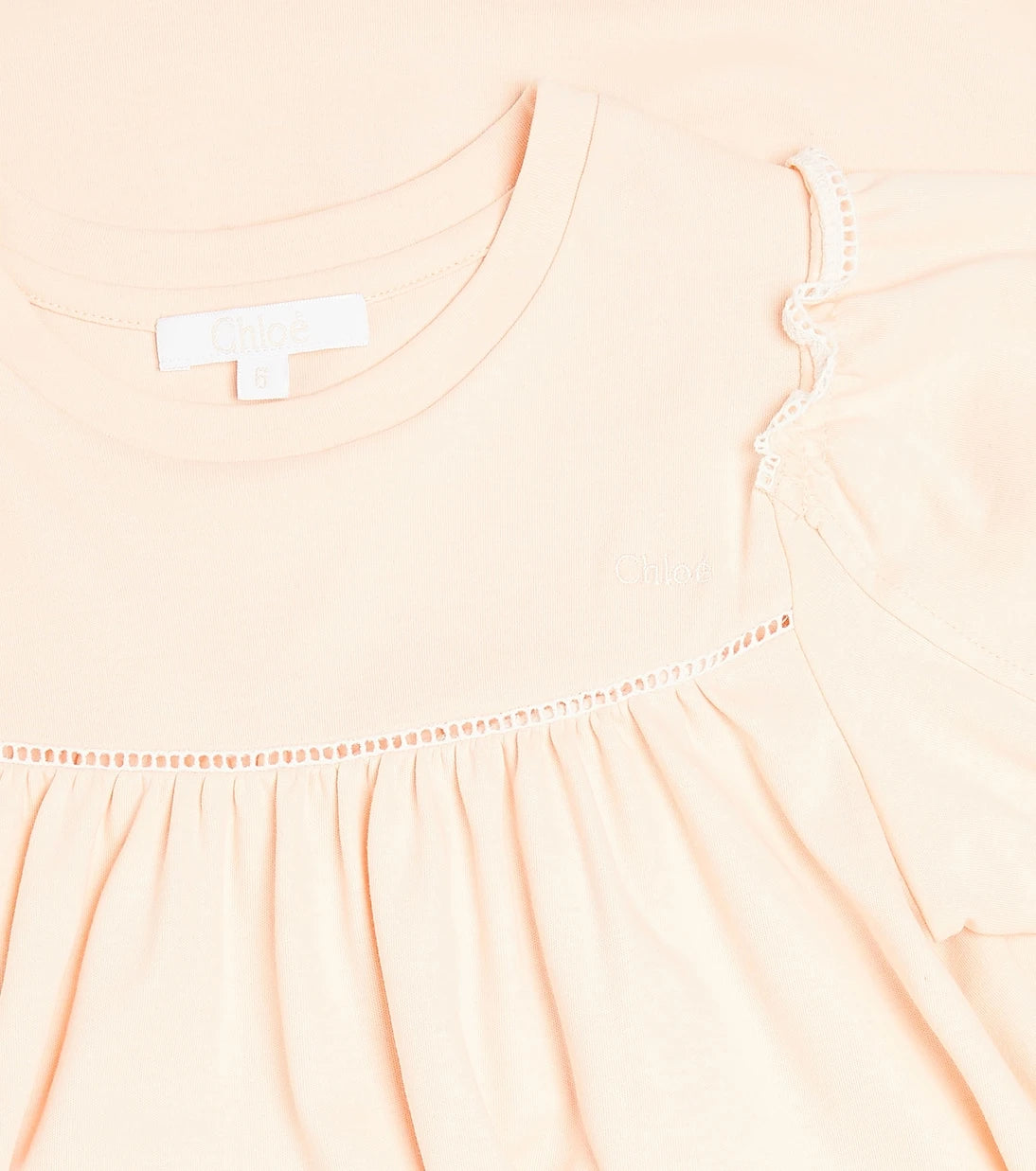 Chloé Kids - فستان قطني