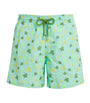 Embroidered Turtle Mistral Swim Shorts