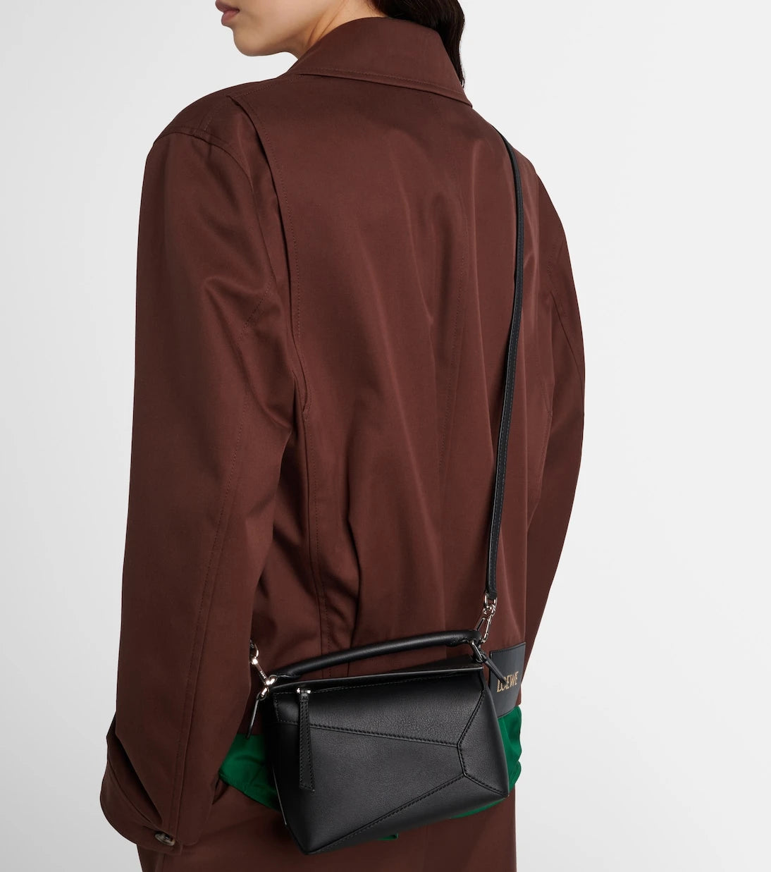Loewe - Puzzle Edge Mini leather top-handle bag
