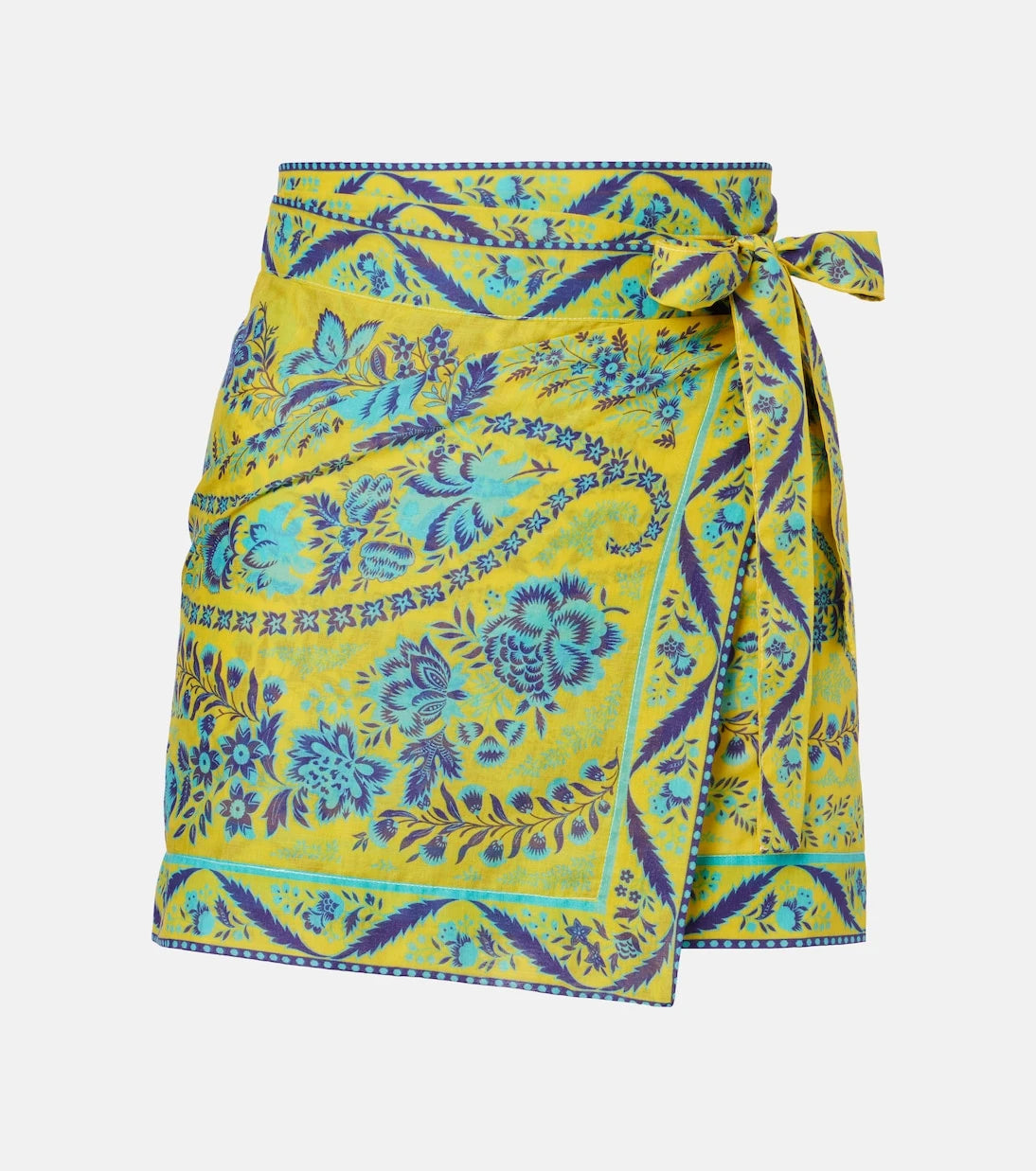 Etro - Floral cotton beach cover-up